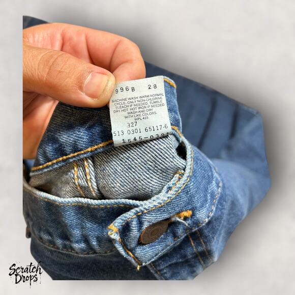 Vintage Levi's Strauss Signature 545 Men's Jeans NWT Deadstock W52 L32 Loose Fit - Picture 2 of 8